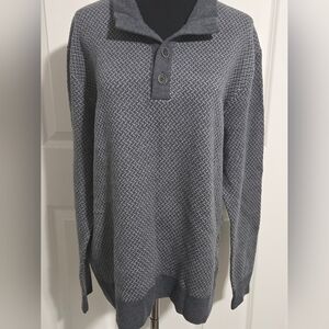  UNTUCKit Sorensen Henley mock neck size XL